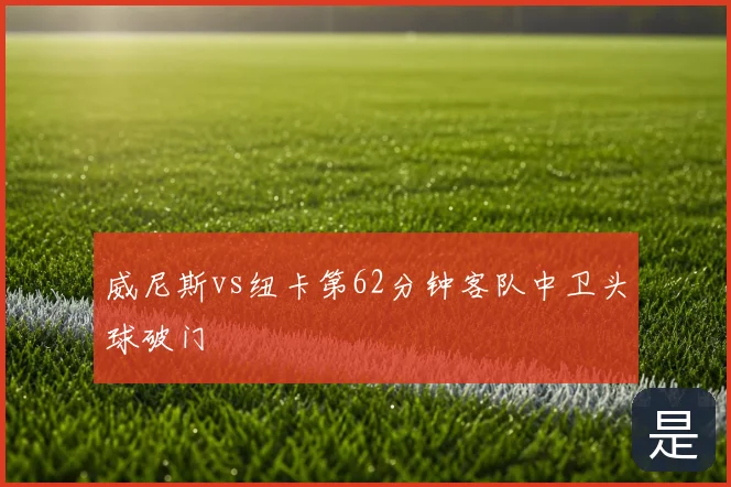 威尼斯vs纽卡第62分钟客队中卫头球破门